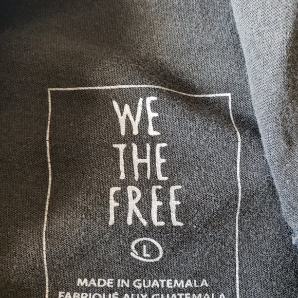 We the Free Slouchy Cowl Neck Shirt Large - Picture 3 of 3